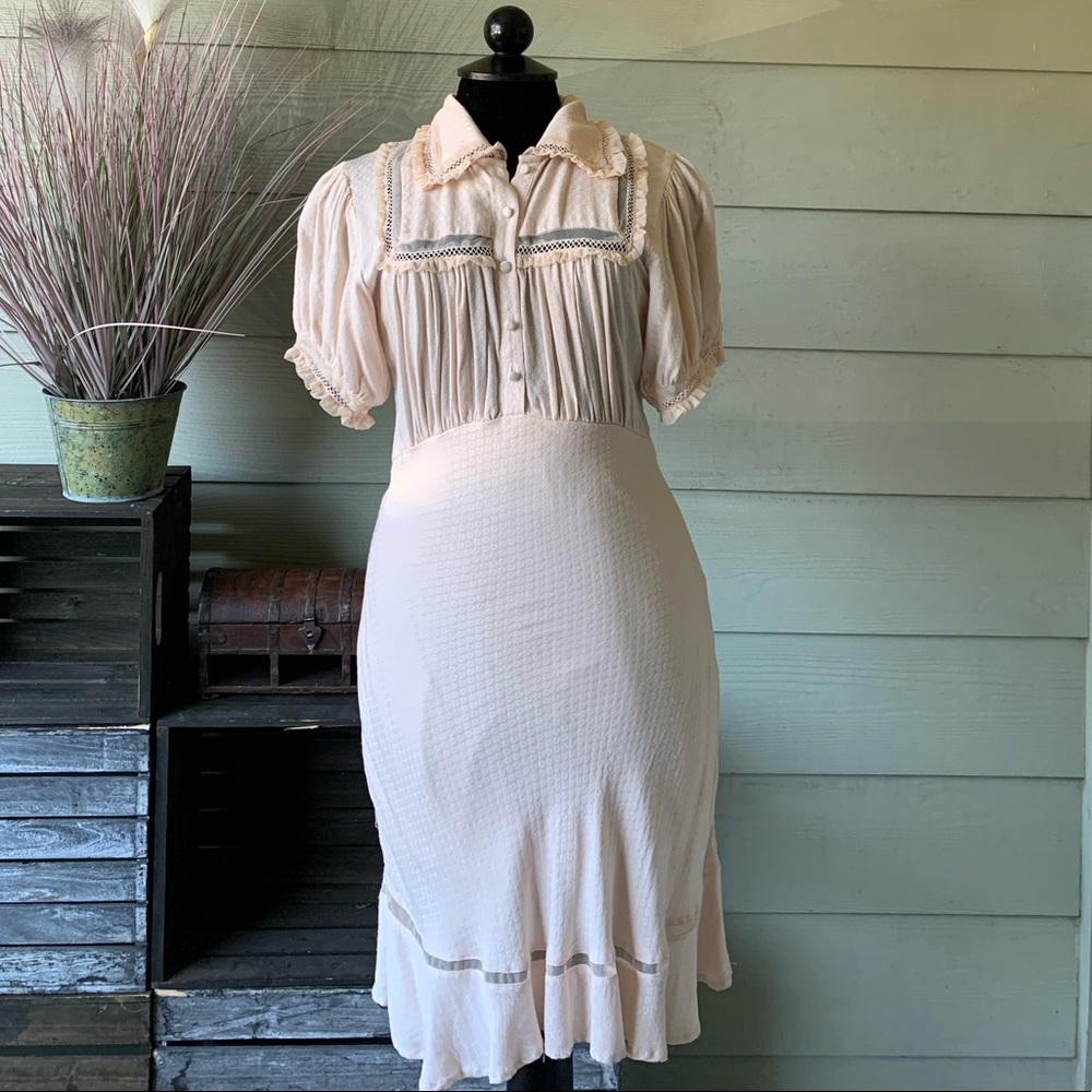 Free People Ruffle Dress